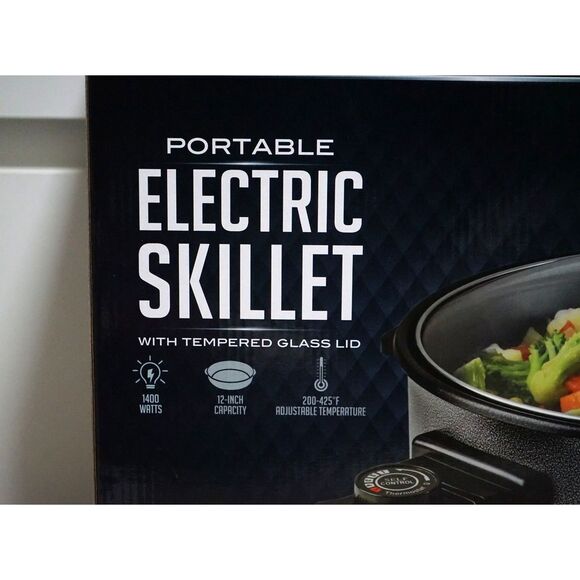NEW! Ovente Portable Electric Skillet - Picture 2 of 6